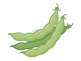 蔬菜芸豆元素