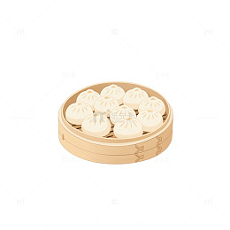 蒸笼笼屉包子1