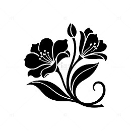 花卉艺术图案