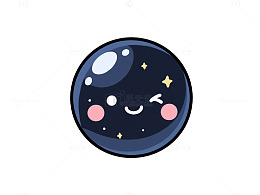 夜明珠卡通手绘