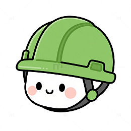 安全帽绿色头盔