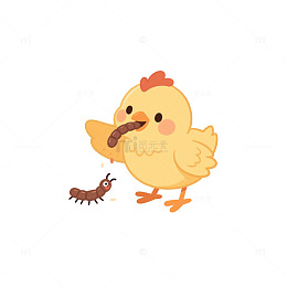 小鸡 鸡仔 卡通