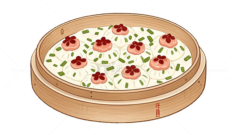 梅花糕素材免扣图