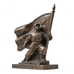 建党节革命雕塑免抠元素