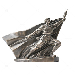 革命雕塑军人免抠元素