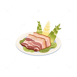 江南菜咸肉春笋2