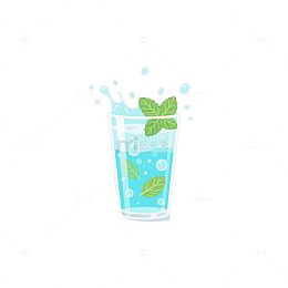 苏打水气泡迸裂1