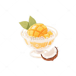 芒果西米露西米透明2