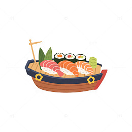 刺身船三文鱼
