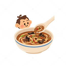 胡辣汤浓稠木耳丝1