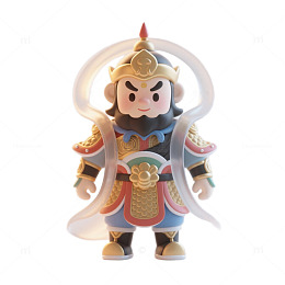 传说古代人物插画卡通
