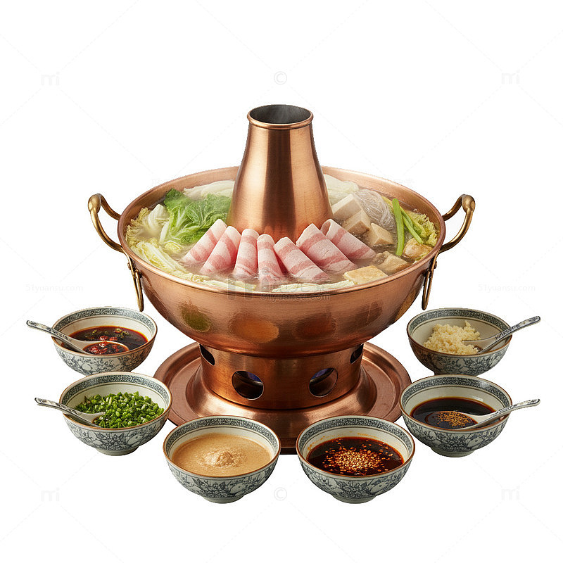 摄影火锅店素材