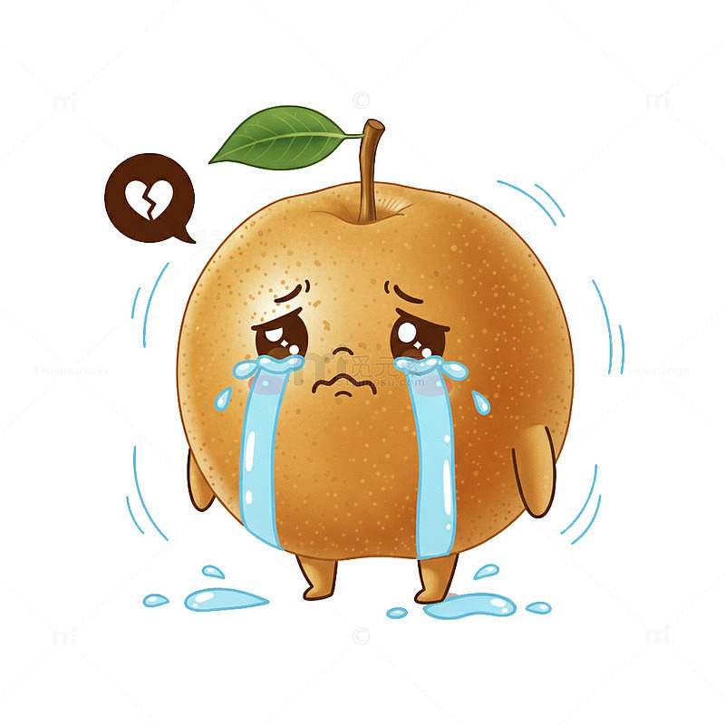 插画梨子卡通15