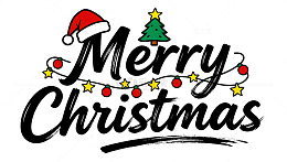 圣诞字体装饰图案设计素材