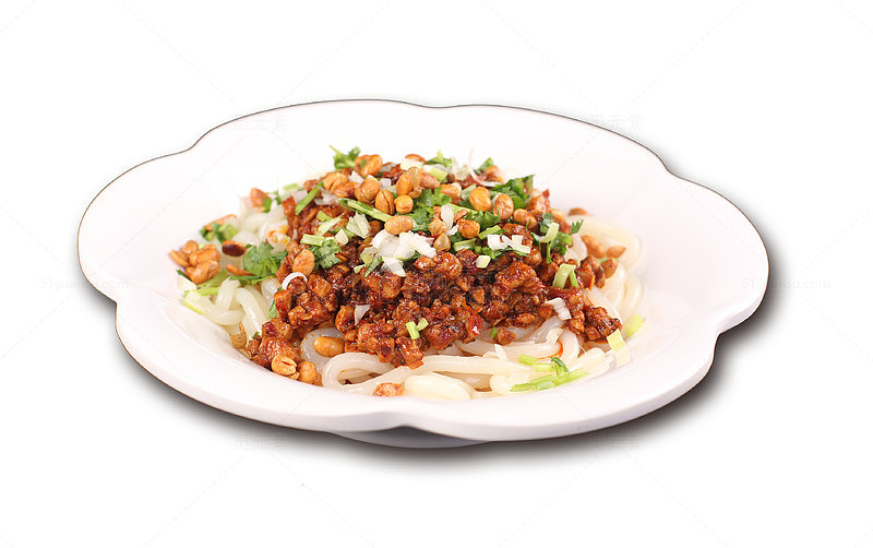 拌米粉早餐素材