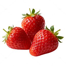 新鲜草莓特写摄影图片