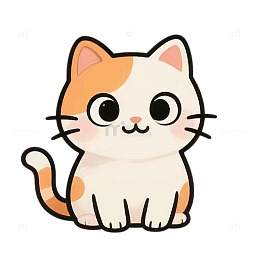 可爱卡通小猫插画表情包