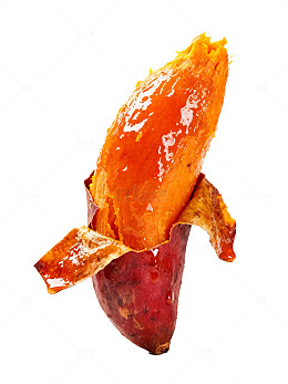 烤红薯美食摄影图片