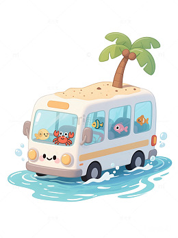 卡通巴士海洋冒险