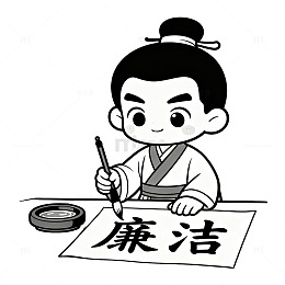 古人廉洁文字