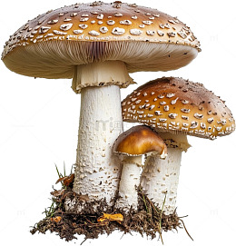 自然野生蘑菇摄影素材