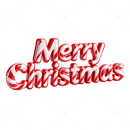 圣诞风格祝福语艺术字设计素材