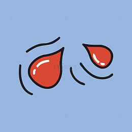 简笔红叶艺术字设计