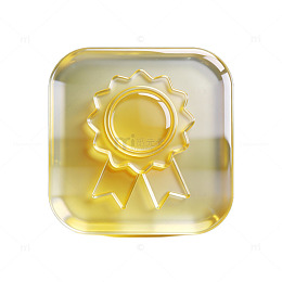 金质奖章图标设计