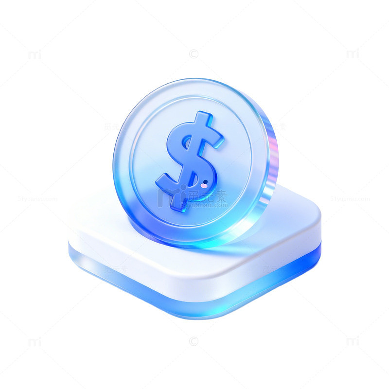 科技风金钱图标设计元素