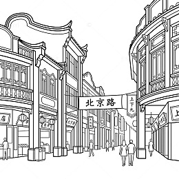 广州北京路步行街