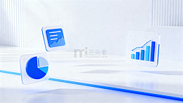 科技感数据分析图标设计素材