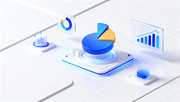 科技感数据分析界面设计元素2