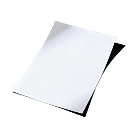 一张倾斜放置的空白白纸