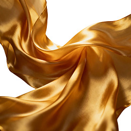 金色丝绸飘逸流动图片