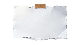 撕裂纸张空白便签图片
