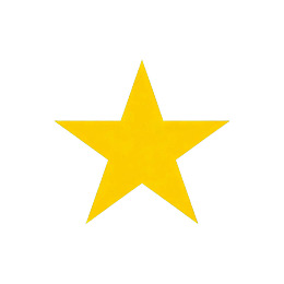 黄色五角星图标图片