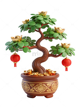 金元宝发财树98