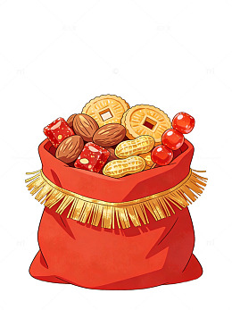 卡通福袋零食插画08