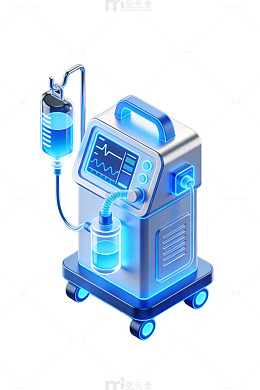 蓝色发光医疗设备06