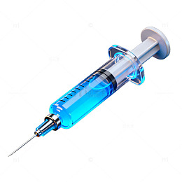 医疗用透明注射器