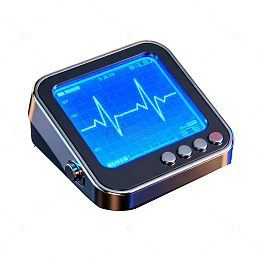 智能心电监测仪设备展示图