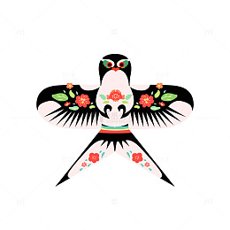 国风国潮纸鸢风筝