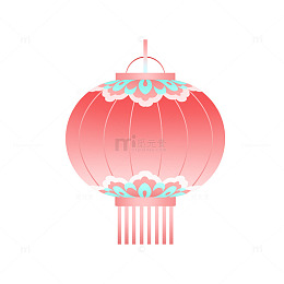 国风国潮灯笼图样