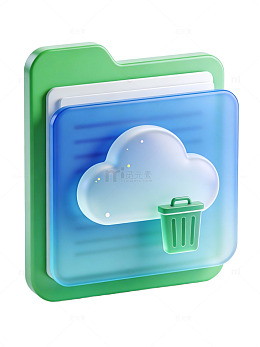 云存储垃圾桶图标83