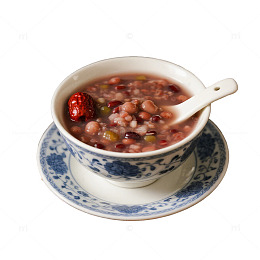 中式八宝粥美食摄影