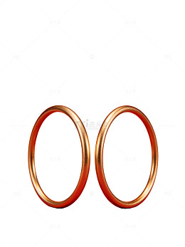 金色圆环装饰图案20