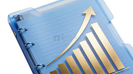 金色增长图表图标66