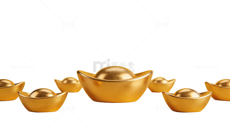 金色元宝摆件07