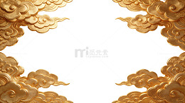 金色祥云古典背景94