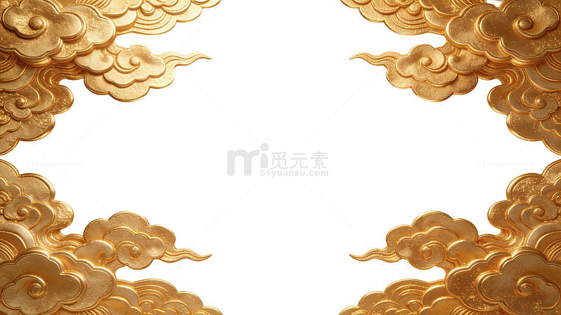金色祥云古典背景94